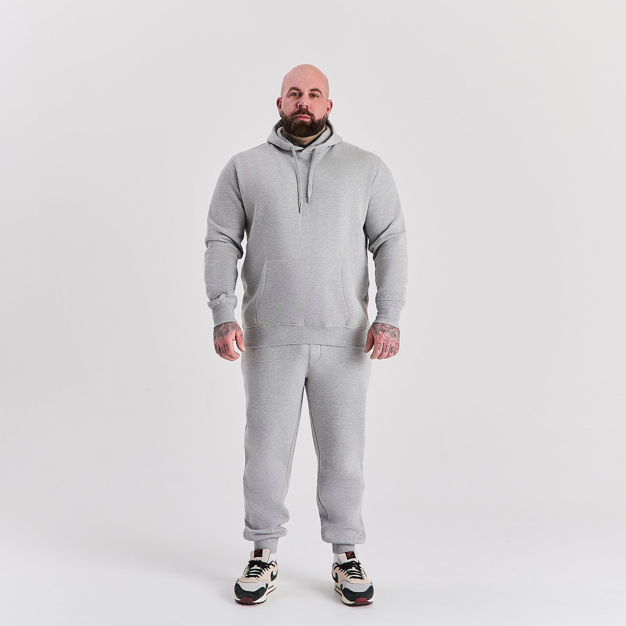 Load image into Gallery viewer, Sport Gray Hoodie & Jogger Set