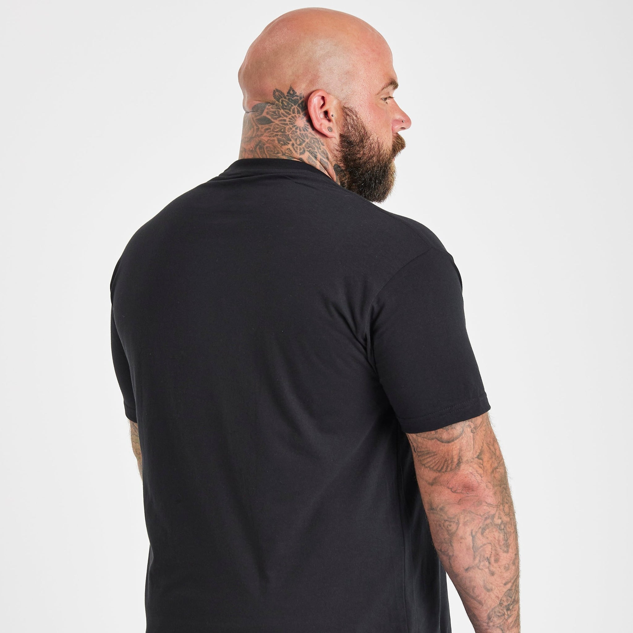 Load image into Gallery viewer, Black Crew Neck