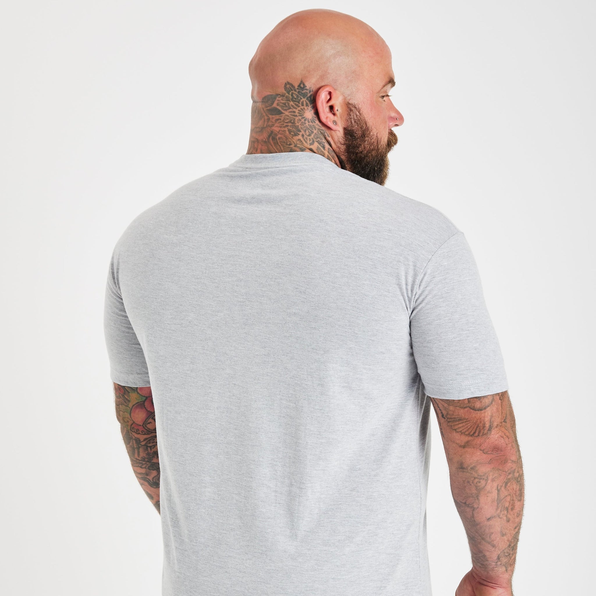 Load image into Gallery viewer, Tall Heather Grey Crew Neck