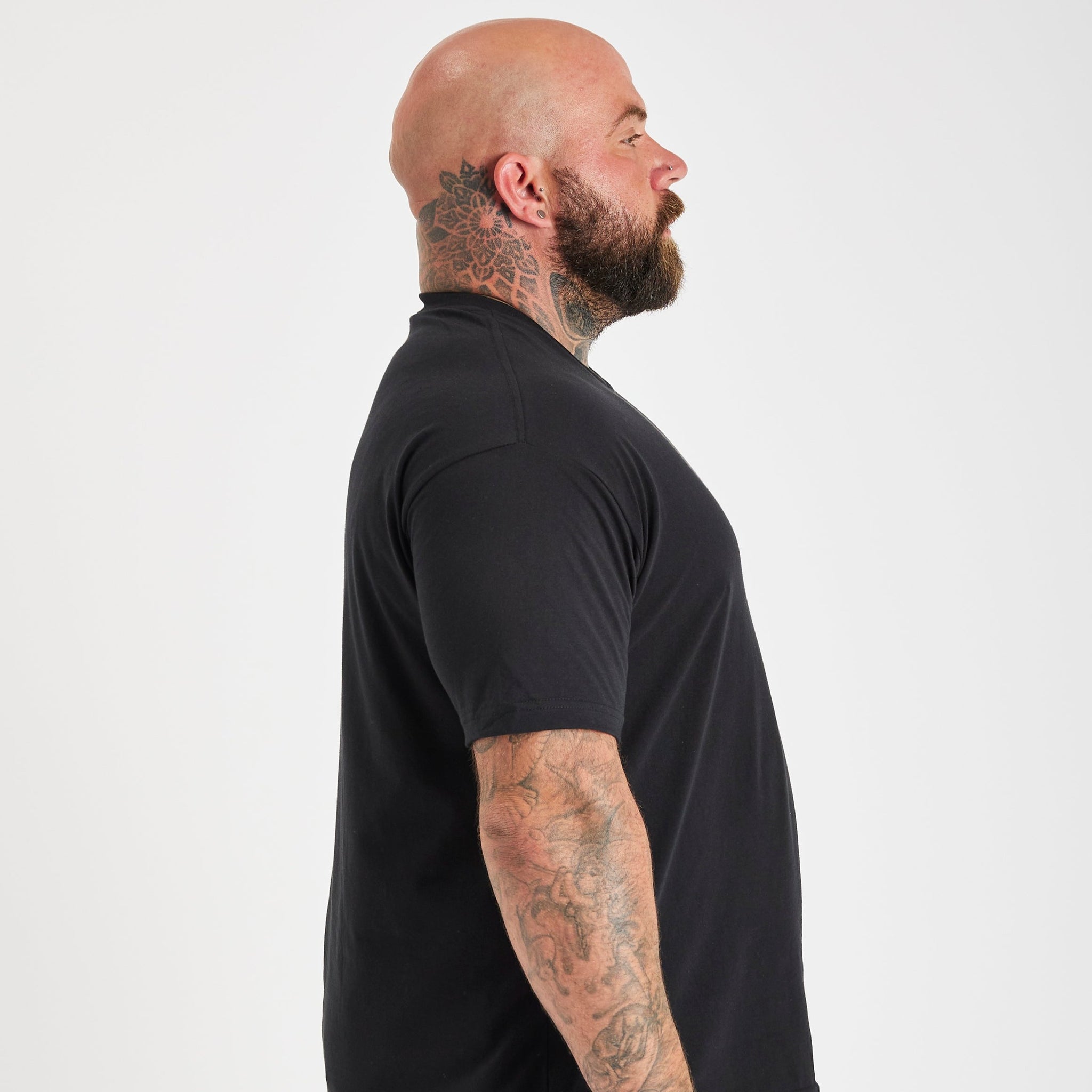 Load image into Gallery viewer, Black Crew Neck