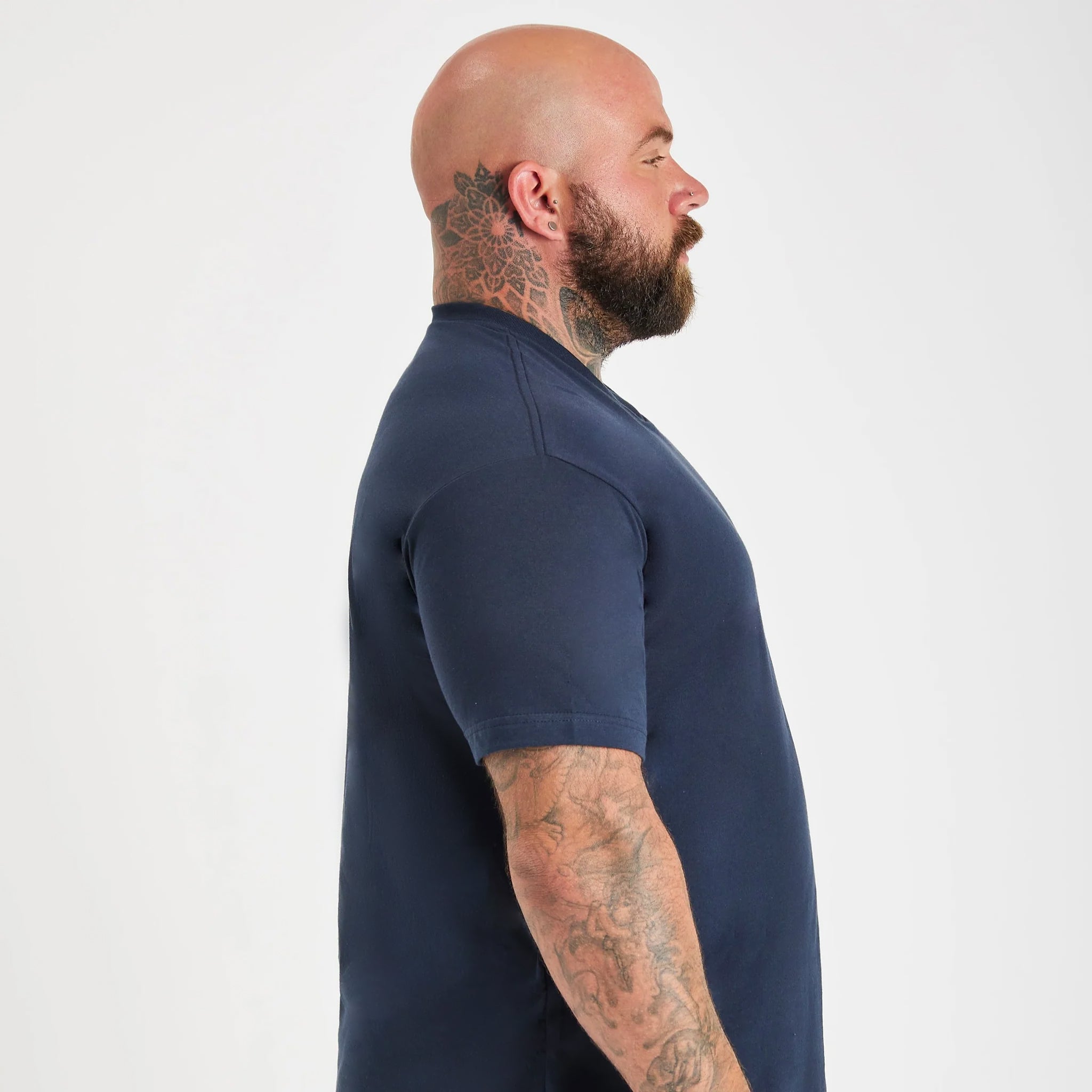Load image into Gallery viewer, Tall Navy Crew Neck