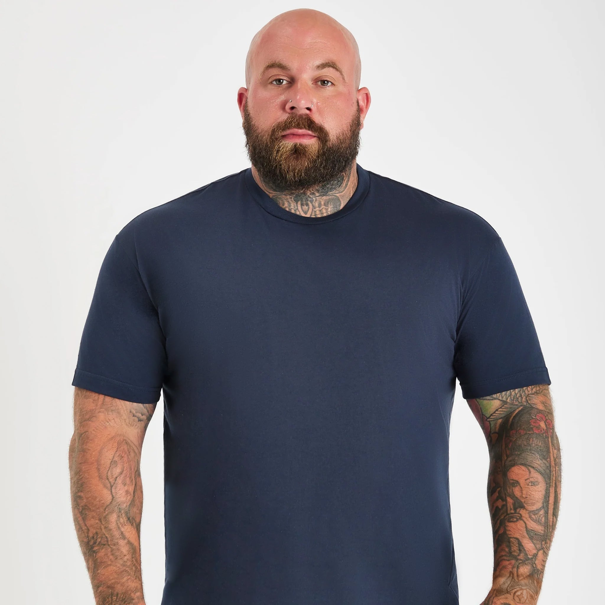 Load image into Gallery viewer, Tall Navy Crew Neck