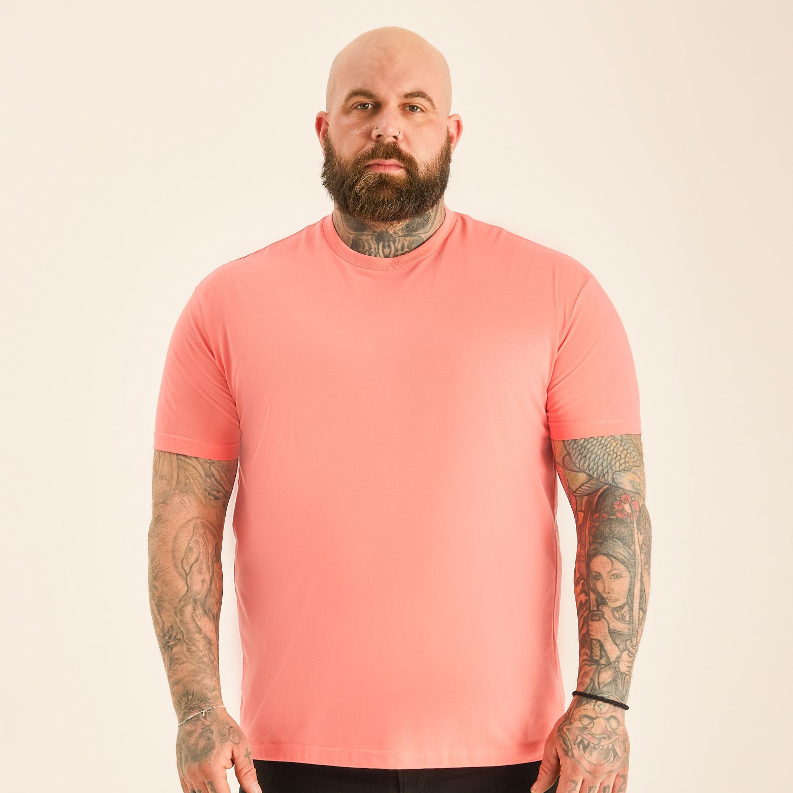 Load image into Gallery viewer, Tall Peach Crew Neck