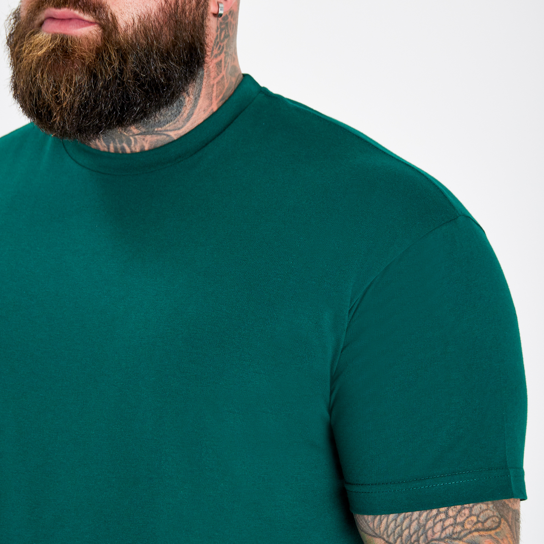 Load image into Gallery viewer, Army Green Crew Neck