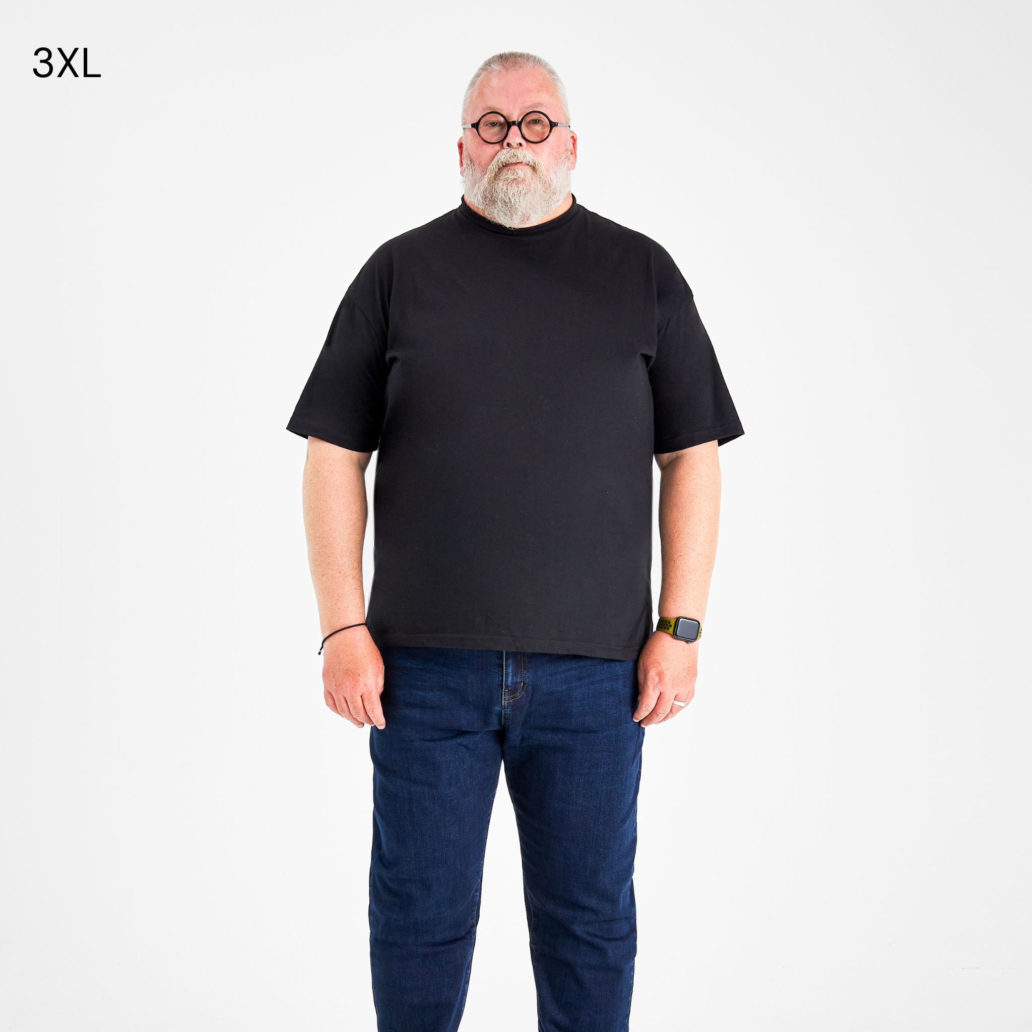 Load image into Gallery viewer, Black Crew Neck