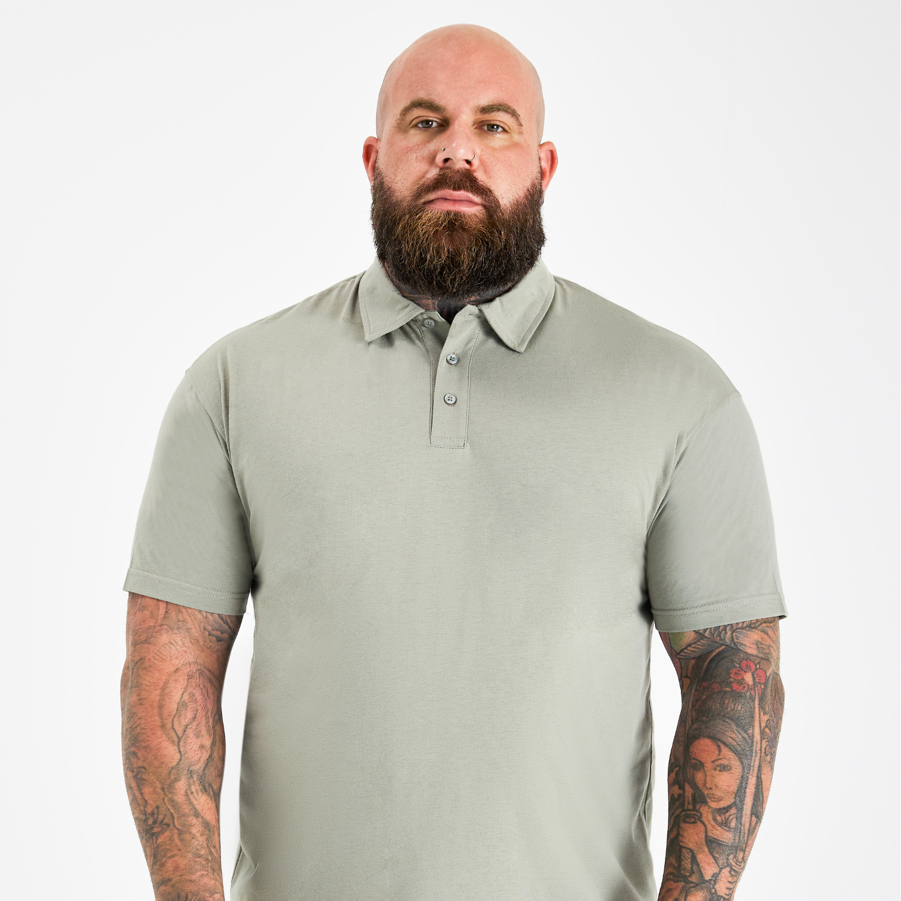 Load image into Gallery viewer, Shadow Green Polo