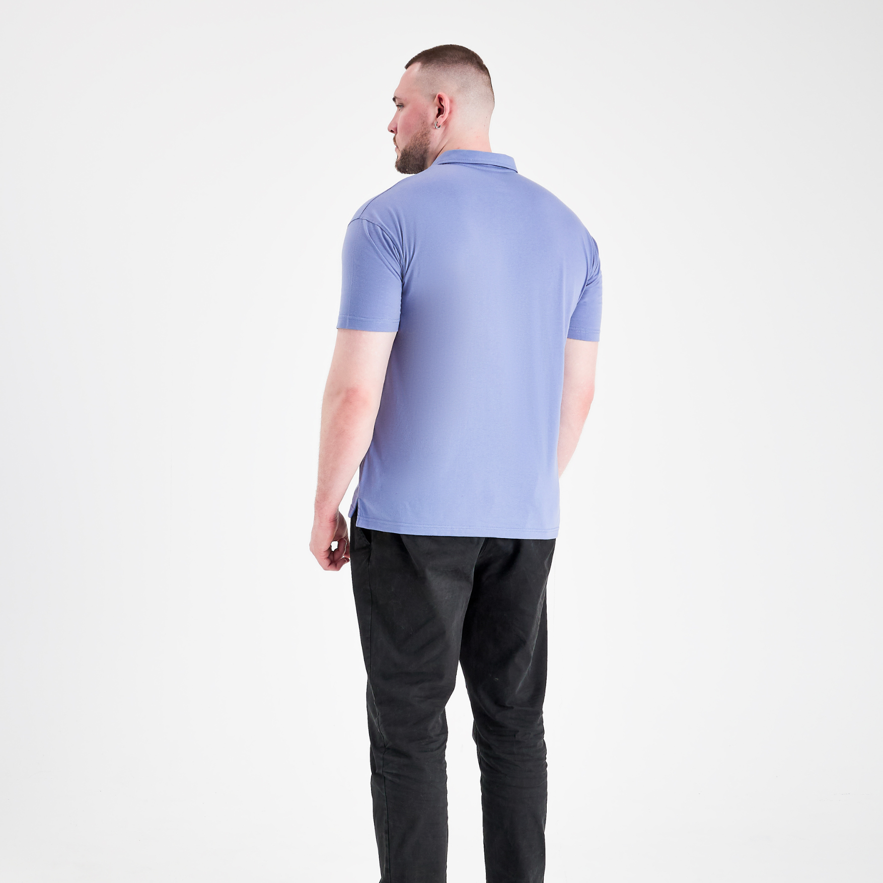 Load image into Gallery viewer, Steel Blue Polo