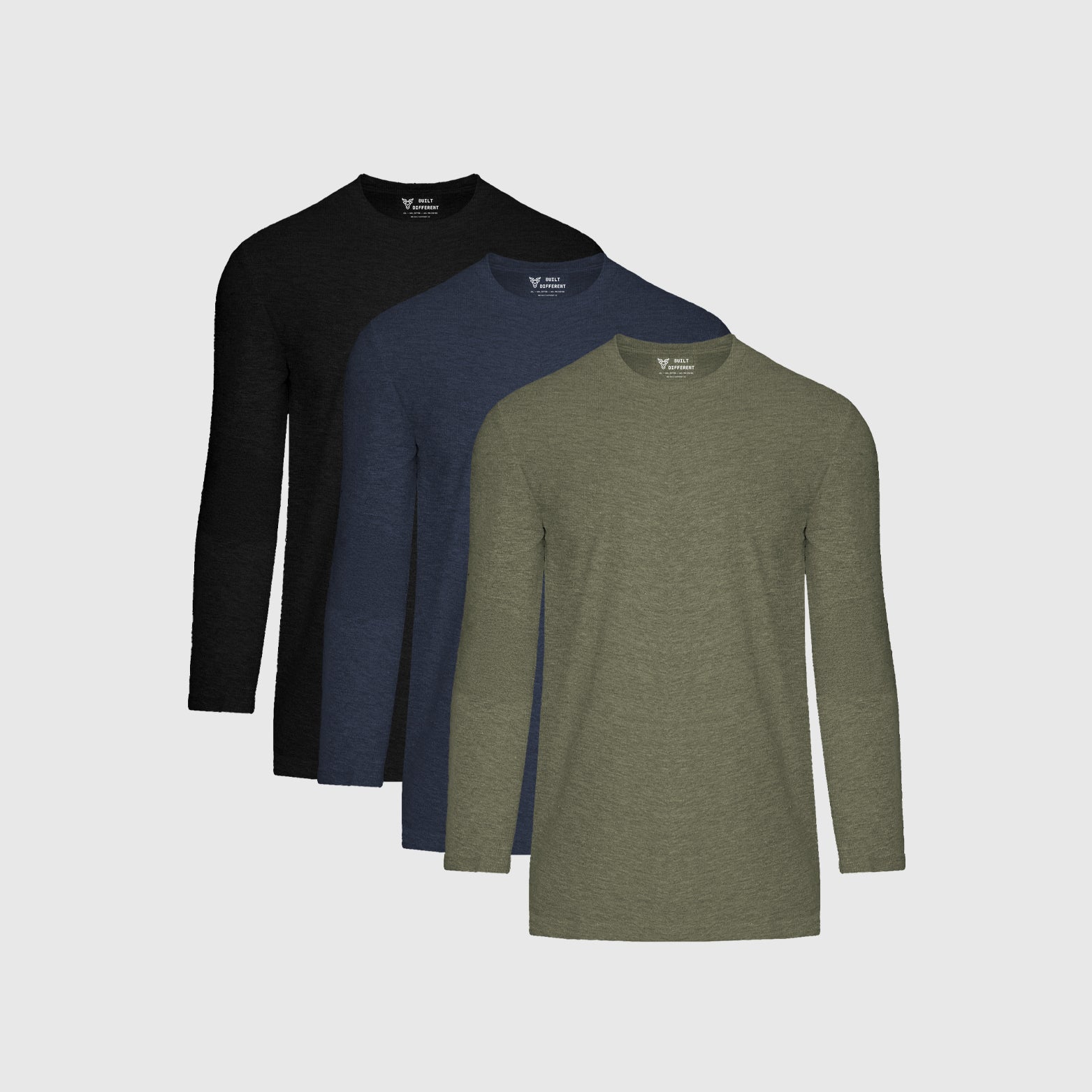 Load image into Gallery viewer, Tall Colour Long Sleeve 3-Pack
