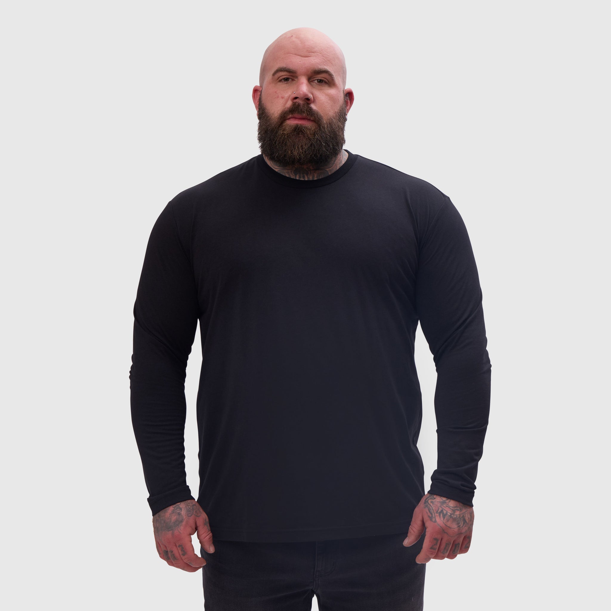 Load image into Gallery viewer, Tall Black Long Sleeve
